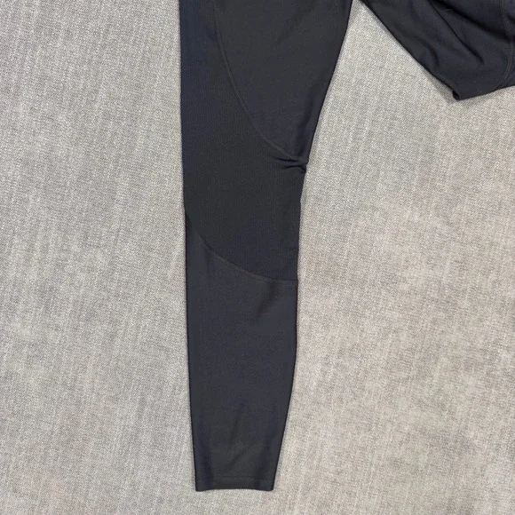 Under Armour Run HeatGear Leggings Women Medium Black Compression Athletic Pants - Picture 6 of 7